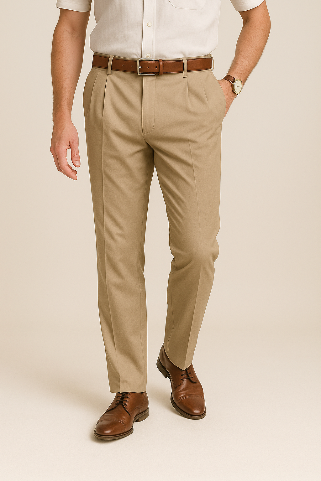 Hose Herren Schmale Passform Schmal Zulaufendes Bein