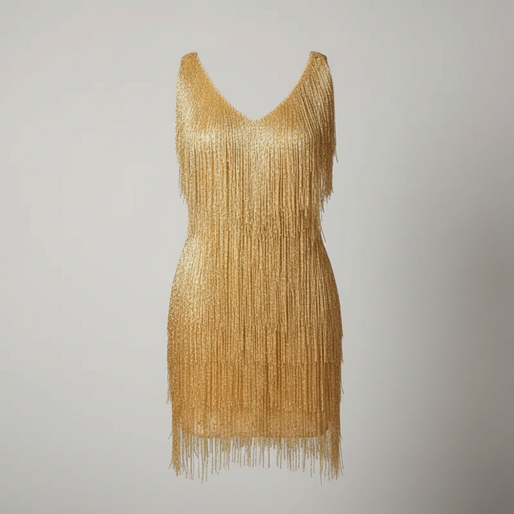 Kurzes Kleid Damen Strukturierte kurze Passform