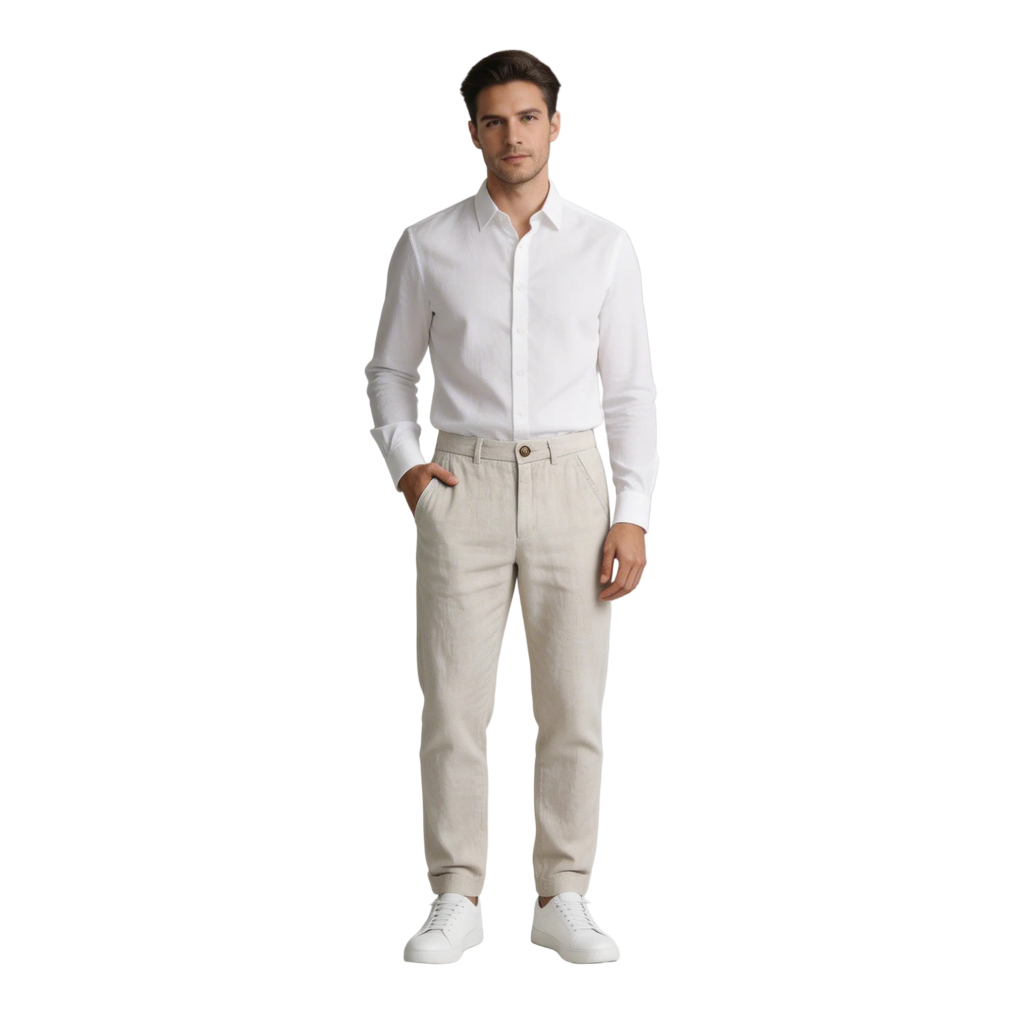 Leinenhose Herren – Lockere Passform & schlichtes Design