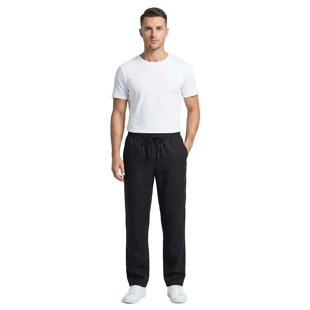 Leinenhose Herren – Lockere Passform & Zugbandbund