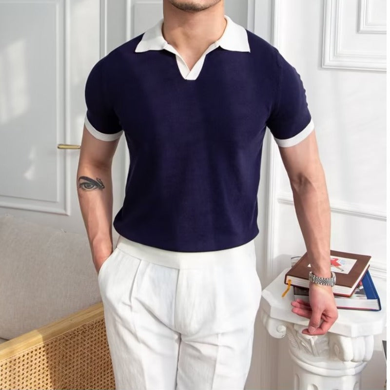 Poloshirt Herren Kurzarm Klassische Ausführung Zeitlos